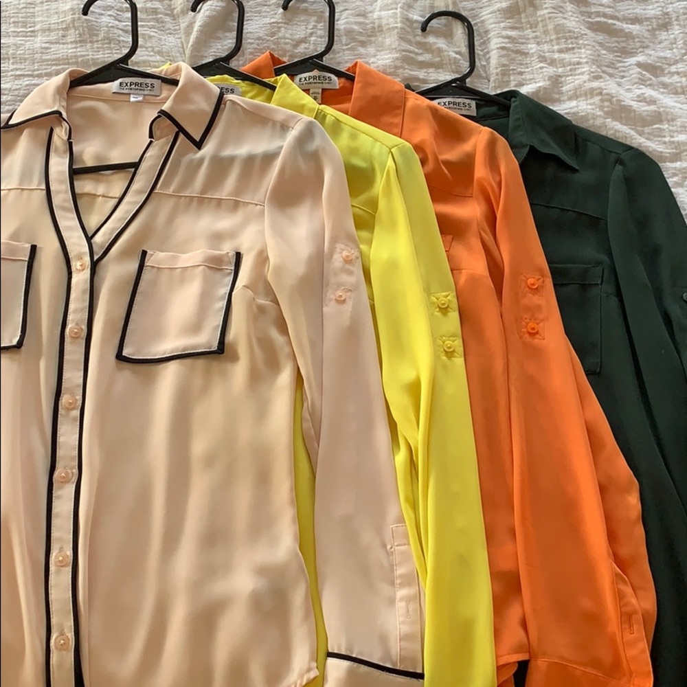 Bundle of 4 Express Portofino Shirts
